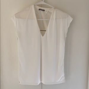 White Zara top